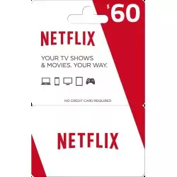 NETFLIX CARD 60$ for USA   account