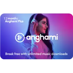 Anghami Plus 12 Month Subscription - Global