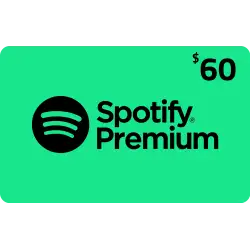 Spotify Card 60$ for US accounts