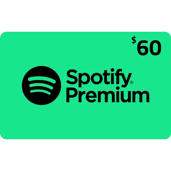 Spotify Card 60$ for US accounts