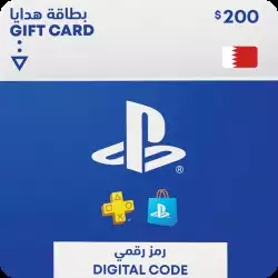 PlayStation Network Gift Card 200 USD - PSN Bahrain