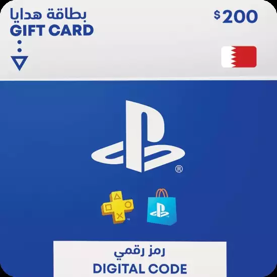 PlayStation Network Gift Card 200 USD - PSN Bahrain PlayStation Network Gift Card 200 USD - PSN Bahrain