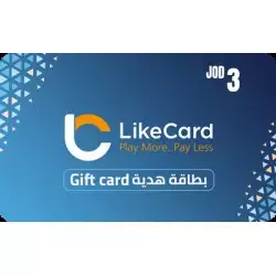 LikeCard Jordan store 3 JOD