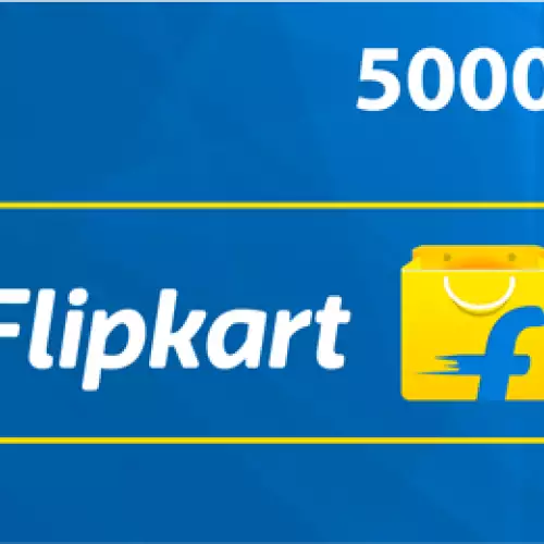 Flipkart 5000 RS - India