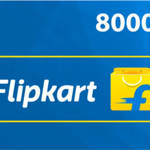 Flipkart 8000 RS - India