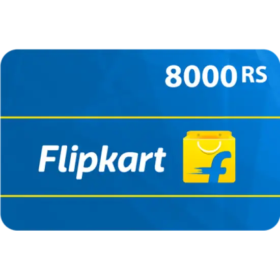 Flipkart 8000 RS - India