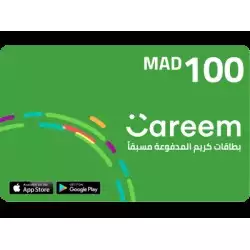 Careem passenger 100 MAD -Morocco Careem passenger 100 MAD -Morocco