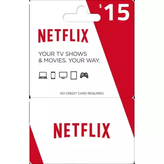 Netflix USA 15$