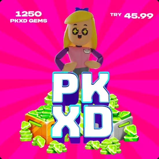 PKXD TURKEY ( 1250 PKXD GEMS ) PKXD TURKEY ( 1250 PKXD GEMS )
