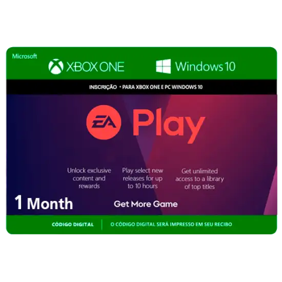 EA Play 1M - XBOX & PC EA Play 1M - XBOX & PC