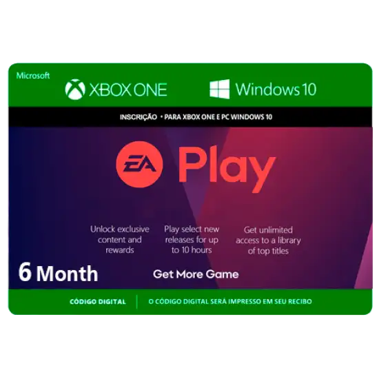 EA Play 6M - XBOX & PC EA Play 6M - XBOX & PC