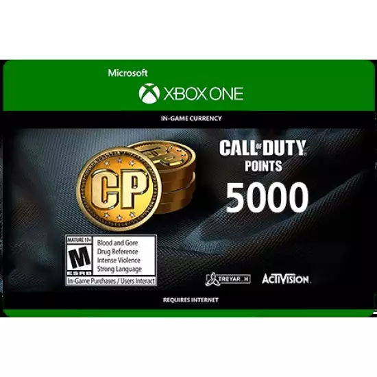 Call of Duty 5000 Points - XBOX Call of Duty 5000 Points - XBOX