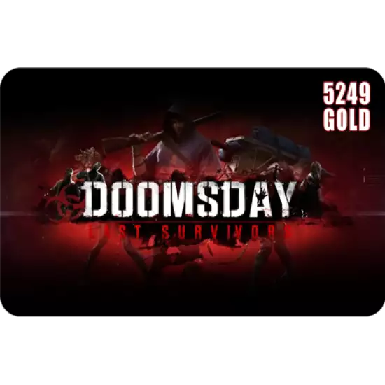 Doomsday Gift Card Gold 5249 Doomsday Gift Card Gold 5249