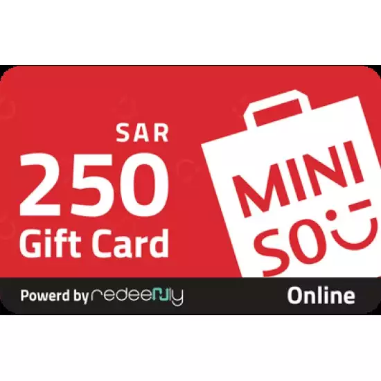 MINISO (online) - 250 SAR MINISO (online) - 250 SAR
