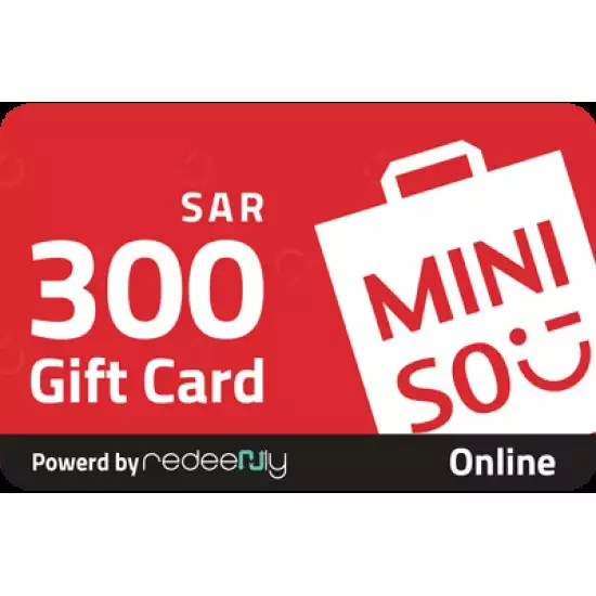 MINISO (online) - 300 SAR MINISO (online) - 300 SAR