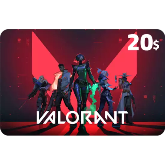 Valorant PC & Console Gift Card GCC Store USD 20 Valorant PC & Console Gift Card GCC Store USD 20