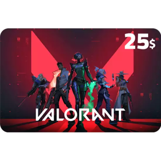 Valorant PC & Console Gift Card GCC Store USD 25