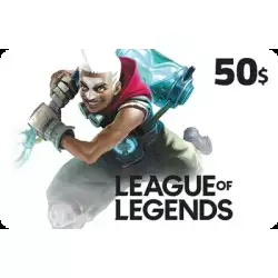 League Of Legend - $50