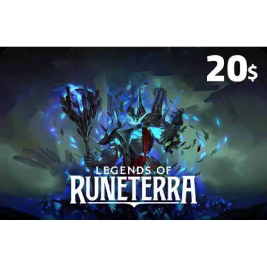 Legends of Runeterra (PC & mobile) Gift Card USD 20