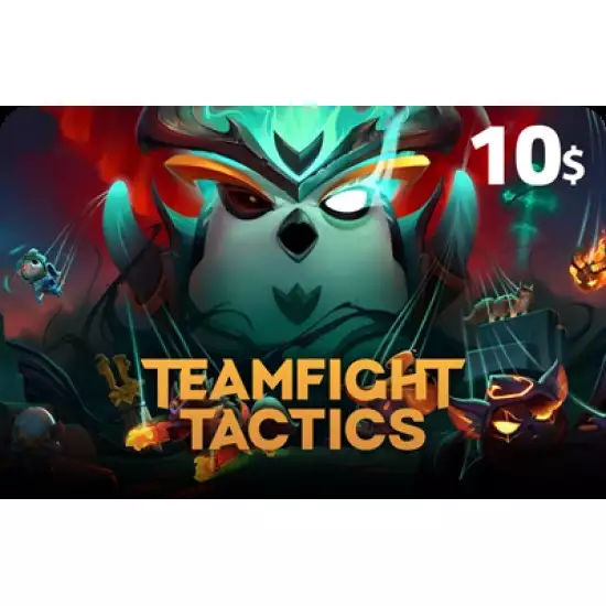 Teamfight Tactics PC & Mobile Gift Card GCC Store USD 10 Teamfight Tactics PC & Mobile Gift Card GCC Store USD 10