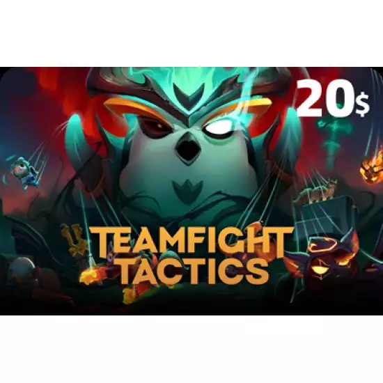Teamfight Tactics PC & Mobile Gift Card GCC Store USD 20 Teamfight Tactics PC & Mobile Gift Card GCC Store USD 20