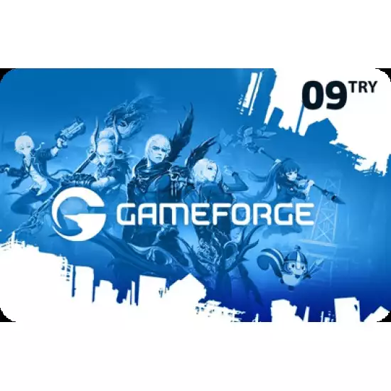 Gameforge - 9 TRY (TRY Account) Gameforge - 9 TRY (TRY Account)