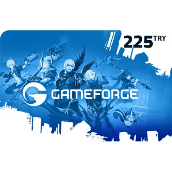 Gameforge 225 TRY (TRY Account) Gameforge 225 TRY (TRY Account)