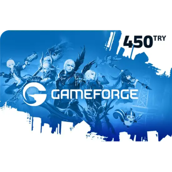 Gameforge 450 TRY (TRY Account) Gameforge 450 TRY (TRY Account)