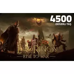 The Lord of the Rings: Rise to War 4500 Gems The Lord of the Rings: Rise to War 4500 Gems