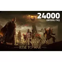 The Lord of the Rings: Rise to War 24000 Gems The Lord of the Rings: Rise to War 24000 Gems
