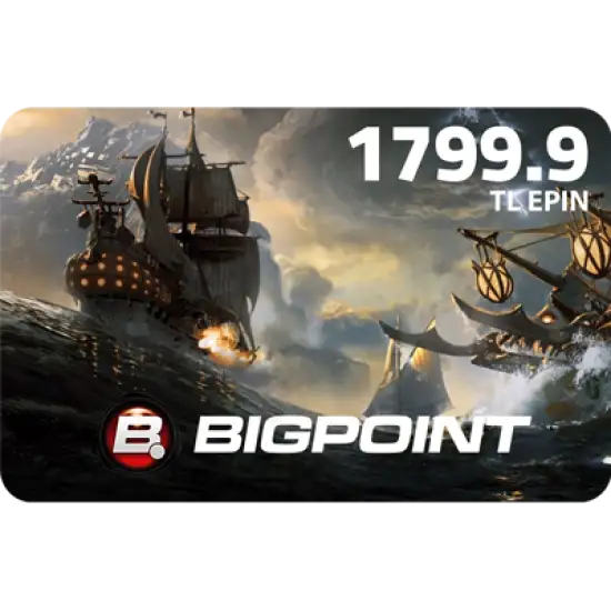 Bigpoint - 1799,9 TL Epin Bigpoint - 1799,9 TL Epin