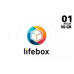 Lifebox 1 Aylık - 50 GB