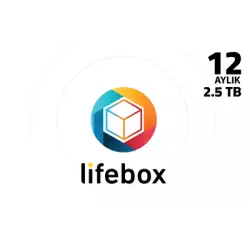 Lifebox 12 Aylık - 2,5 TB