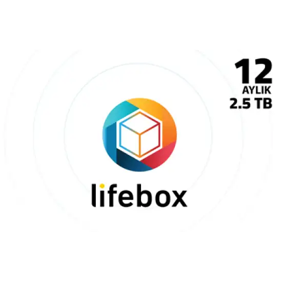 Lifebox 12 Aylık - 2,5 TB Lifebox 12 Aylık - 2,5 TB