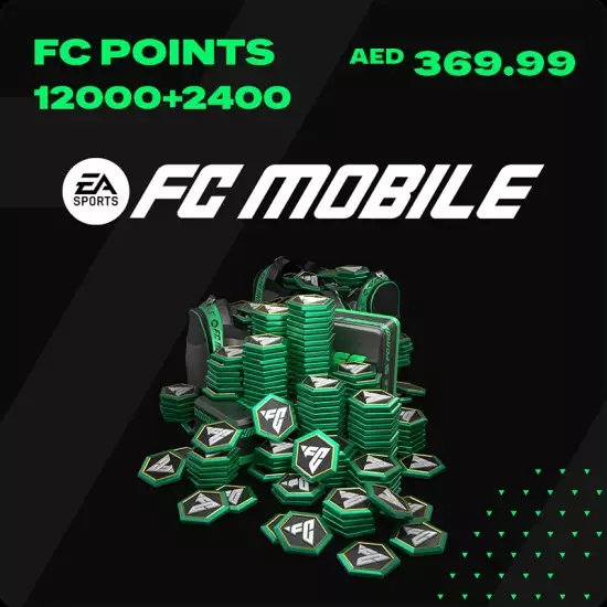FC MOBILE POINTS (12000+2400) UAE FC MOBILE POINTS (12000+2400) UAE