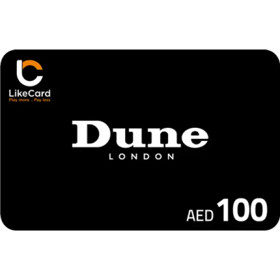 DUNE LONDON - 100 AED DUNE LONDON - 100 AED