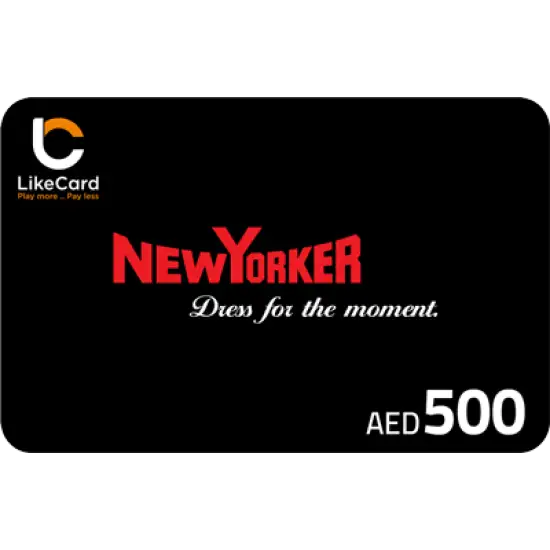 NEW YORKER - 500 AED NEW YORKER - 500 AED