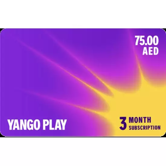 Yango Play UAE - Subscription for 3 months