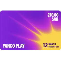 Yango Play KSA - Subscription for 12 months
