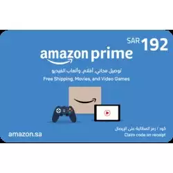Amazon Prime 12 Months - KSA Amazon Prime 12 Months - KSA