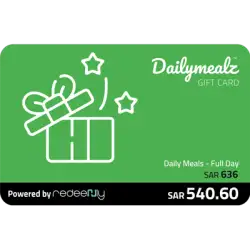 Daily Mealz - 636 SAR (Full Day)