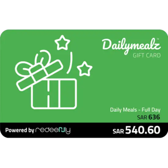 Daily Mealz - 636 SAR (Full Day)