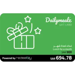 Daily Mealz - Lunch for a month 900 SAR