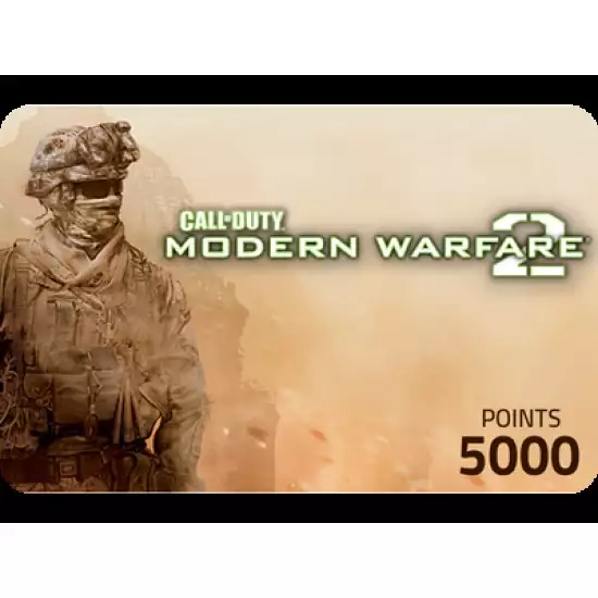 Call of Duty - Modern Warfare 2 - 5000 Points - XBOX Call of Duty - Modern Warfare 2 - 5000 Points - XBOX