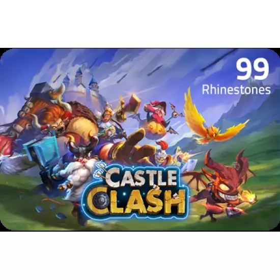 Castle Clash - 99 Rhinestones Castle Clash - 99 Rhinestones
