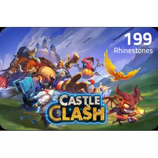 Castle Clash - 199 Rhinestones Castle Clash - 199 Rhinestones