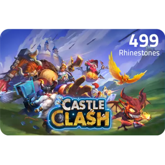 Castle Clash - 499 Rhinestones Castle Clash - 499 Rhinestones