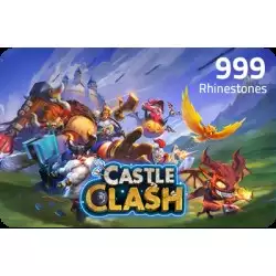 Castle Clash Gift Card Rhinestones 999