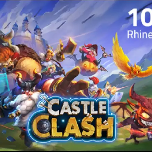 Castle Clash Gift Card Rhinestones 1000