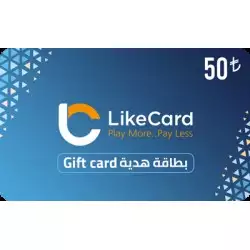 LikeCard Gift Card - 50 TL (Turky Account)
